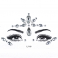 Halloween sticker hot -selling people face gemstone temporary tattoos Crystal flash sticker DIY eyebrow eye stickers