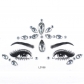 Halloween sticker hot -selling people face gemstone temporary tattoos Crystal flash sticker DIY eyebrow eye stickers