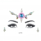 Halloween sticker hot -selling people face gemstone temporary tattoos Crystal flash sticker DIY eyebrow eye stickers