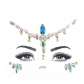 Halloween sticker hot -selling people face gemstone temporary tattoos Crystal flash sticker DIY eyebrow eye stickers