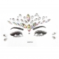 Halloween sticker hot -selling people face gemstone temporary tattoos Crystal flash sticker DIY eyebrow eye stickers