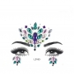 Halloween sticker hot -selling people face gemstone temporary tattoos Crystal flash sticker DIY eyebrow eye stickers