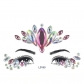 Halloween sticker hot -selling people face gemstone temporary tattoos Crystal flash sticker DIY eyebrow eye stickers