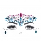 Halloween sticker hot -selling people face gemstone temporary tattoos Crystal flash sticker DIY eyebrow eye stickers