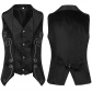 The new men's clothes medieval clothing retro men's glove vest Halloween clothing