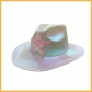Phantom Pearl Light Party Pentagon Sequenant Western Cowboy Hat EVA hat colorful hat