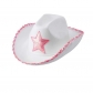White Pentagon Cowboy Hat U.S. National Flag Western denim hat Dick denim hat