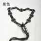 Retro -nation's romantic belt bosimian black waist chain beam is thin women's belt with dress with dressed skirt