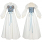 During the Renaissance dress, the women's medieval clothing Victorian pirate skirt fairy witch