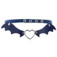 Punk creative bat wings vampire leather peach heart necklaces necklace necklace trend festival neck carvings collarbone chain