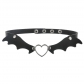 Punk creative bat wings vampire leather peach heart necklaces necklace necklace trend festival neck carvings collarbone chain