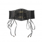 European and American retro lace lace -up leather waist seal ladies decorative fashion outer loose tight waist wide belt