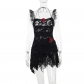 Summer 2024 new bag hip skirt Diablo fabric fabric, shoulder lace flower flower dress female female