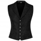 2025 European and American large size men's vest fashion men's business vest jacket casual jacket