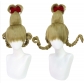 Green-haired monster Grinch Cindy cosplay wig Sky-high ponytail fake hair cos wig