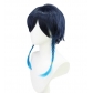 Original cos god Wendy cos wig Traveler Venti dyed gradient reverse braid cosplay braid
