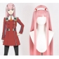 DARLING in the FRANXX 02 cos wig Strelitzia national team heroine