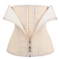 Double-layer steel frame royal waist trainer zipper sports waist support shaping belt latex abdominal binder