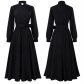 Halloween cosplay costume, adult Easter costume, priest's robe, nun's costume, stage performance costume, cosplay costume