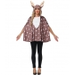 Christmas jungle deer cloak cosplay costume performance, individual shawl stage costume