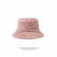 Rabbit fur hat for women autumn and winter all-match fisherman hat Korean style new style plush basin hat trendy personality ear protection warm bucket hat
