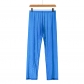 Mesh men's trousers thin pajamas loose yoga pants translucent sexy nine-point pants men foreign trade