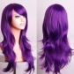 70CM long curly hair air curl high temperature silk multi-color curly hair COS anime wig now in stock