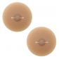 European and American pure silicone nipple ring nipple stickers invisible traceless imitation nipple solid chest stickers sexy nipple nails