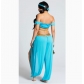 Sexy COS costumes holiday party dress Aladdin magic lamp Jasmine princess dress theme Halloween costume