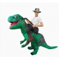 Halloween dinosaur costume riding mount Tyrannosaurus Rex inflatable suit Easter party performance cos suit cross-border