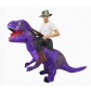 Halloween dinosaur costume riding mount Tyrannosaurus Rex inflatable suit Easter party performance cos suit cross-border