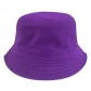 Direct selling double-sided bucket hat embroidery printing men and women solid color flat top bucket hat bucket hat