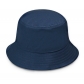 Direct selling double-sided bucket hat embroidery printing men and women solid color flat top bucket hat bucket hat