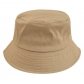 Direct selling double-sided bucket hat embroidery printing men and women solid color flat top bucket hat bucket hat