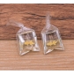 1pcs 8 colors 24*53MM DIY transparent resin simulation goldfish clownfish pocket pendant jewelry accessories