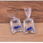 1pcs 8 colors 24*53MM DIY transparent resin simulation goldfish clownfish pocket pendant jewelry accessories