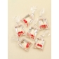 1pcs 8 colors 24*53MM DIY transparent resin simulation goldfish clownfish pocket pendant jewelry accessories