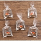1pcs 8 colors 24*53MM DIY transparent resin simulation goldfish clownfish pocket pendant jewelry accessories