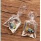 1pcs 8 colors 24*53MM DIY transparent resin simulation goldfish clownfish pocket pendant jewelry accessories