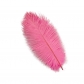 25-30cm ostrich feather wedding feather table lamp home decoration wedding road guide feather