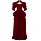 European style palace retro dress performance costume dance performance costume aristocratic evening dress for ladies