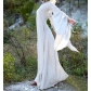 New party long-sleeved round neck belt ladies dress Halloween women's dress long skirt