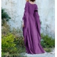 New party long-sleeved round neck belt ladies dress Halloween women's dress long skirt