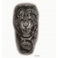 Waterproof tattoo stickers wolf head totem Arabic text tattoo stickers