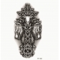 Waterproof tattoo stickers wolf head totem Arabic text tattoo stickers