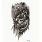 Waterproof tattoo stickers wolf head totem Arabic text tattoo stickers