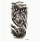 Waterproof tattoo stickers wolf head totem Arabic text tattoo stickers