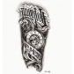 Waterproof tattoo stickers wolf head totem Arabic text tattoo stickers
