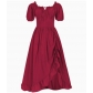 Medieval new retro irregular dress Renaissance stage costume dress women's skirt
