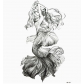Flower arm tattoo stickers Waterproof half arm tattoo